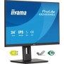 Iiyama ProLite XB2495WSU-B1, 61,2 cm 24.1", 1920 x 1200 pixels, WUXGA, LCD, 4 ms, Noir