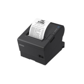 Epson TM-T88VII : USB, Ethernet, PoweredUSB, Black, Thermique, Imprimantes POS, 180 x 180 DPI, 500 mmsec, 1,41 x 3,39 mm, Texte, Graphique, Code barres, Code barres 2D