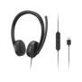 Lenovo 4XD1P83425, Avec fil, AppelsMusique, 20 - 20000 Hz, 140 g, Casque, Noir