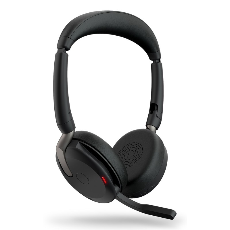 Jabra Evolve2 65 Flex, Sans fil, BureauCentre d'appels, 20 - 20000 Hz, 136 g, Casque