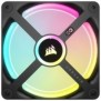 Corsair CUE LINK QX120 RGB, Ventilateur, 12 cm, 480 trmin, 2400 trmin, Noir, Blanc