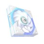 ASUS ROG Eurux GR120 ARGB Reverse Fan White Edition - Single Pack, Ventilateur, 12 cm, Blanc