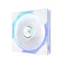 ASUS ROG Eurux GR120 ARGB Reverse Fan White Edition - Single Pack, Ventilateur, 12 cm, Blanc