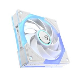 ASUS ROG Eurux GR120 ARGB Fan White Single Pack, Ventilateur, 12 cm, Blanc