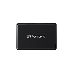 Transcend TS-RDF9K2, CF, MicroSDHC, MicroSDXC, SDHC, SDXC, Noir, CEFCCBSMIKCRCMEAC, Micro-USB, USB, 5 V