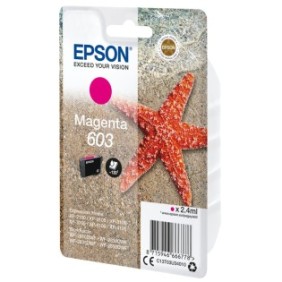 Epson Singlepack Magenta 603 Ink, Rendement standard, Magenta, 2,4 ml, 1 pièce