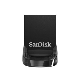 SanDisk Ultra Fit, 512 Go, USB Type-A, 3.2 Gen 1 3.1 Gen 1, 130 Mos, Sans capuchon, Noir