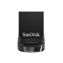 SanDisk Ultra Fit, 512 Go, USB Type-A, 3.2 Gen 1 3.1 Gen 1, 130 Mos, Sans capuchon, Noir