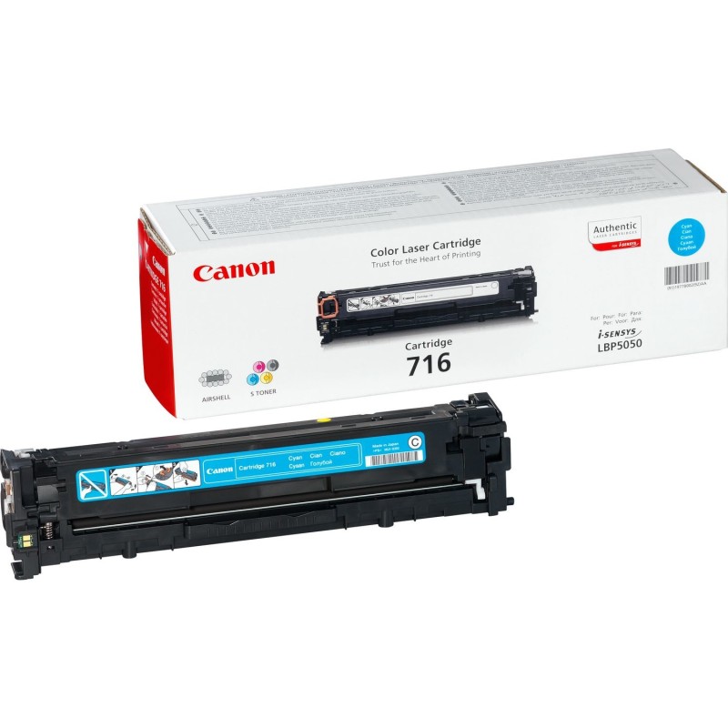 Canon 716 Cyan, 1500 pages, Cyan, 1 pièce