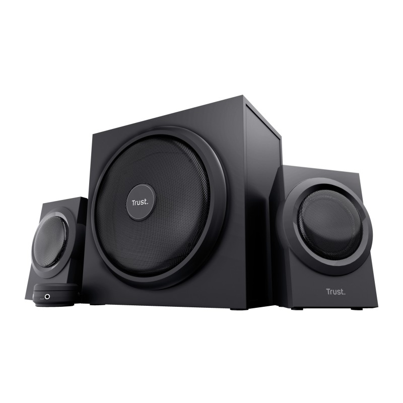 Trust Yuri, 2.1 canaux, 60 W, Universel, Noir, 120 W, Avec fil