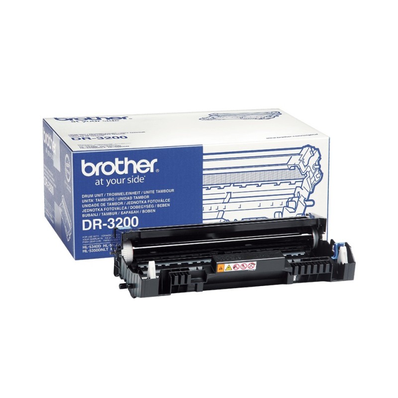 Brother Tambour DR-3200 original, Original, HL-5340D, HL-5340DL, HL-5350DN, HL-5350DNLT, HL-5370DW, HL-5380DN, DCP-8070D, DCP-8085DN,..., 1 pièce, 25000 pages, Impression laser, Noir