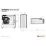 Be Quiet! Shadow Base 800 Blanc | Boîtier PC ARGB vitré