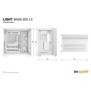 Be Quiet! Light Base 600 LX Blanc | Boîtier PC ARGB vitré