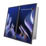 ASUS ZenScreen Duo OLED MQ149CD, 35,6 cm 14", 1920 x 1200 pixels, WUXGA, OLED, 1 ms, Argent
