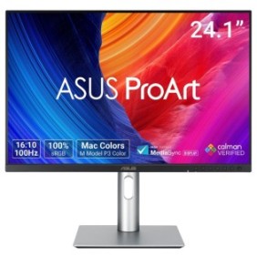 ASUS ProArt PA248QFV, 61,2 cm 24.1", 1920 x 1200 pixels, WUXGA, LCD, 5 ms, Argent