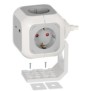 Brennenstuhl 1150100010, 1,4 m, Intérieure, IP20, Blanc, Gris, 4 sortie CA, 230 V