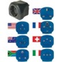 Brennenstuhl 1508160, Type C , Universel, 250 V, 50 Hz, 10 A, Noir