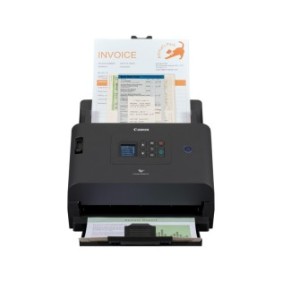 Canon imageFORMULA DR-S250N, 216 x 356 mm, 600 x 600 DPI, Alimentation feuille à feuille de scanner, Noir, CIS, LED RGB
