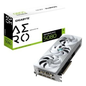 Gigabyte GeForce RTX 5080 AERO OC SFF 16G Carte graphique - 16 Go GDDR7