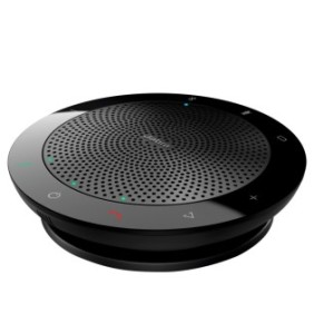 Jabra Speak 510, Universel, Noir, 100 m, Bluetooth, Silence, MacOS, Skype