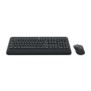 Logitech MK545 Advanced, Taille réelle 100 %, Sans fil, RF sans fil, QWERTY, Noir, Souris incluse
