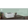 HP LaserJet Enterprise M406dn, Laser, 1200 x 1200 DPI, A4, 38 ppm, Impression recto-verso, Réseau prêt à l'usage