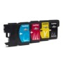 Brother Pack de cartouches d'encre LC1100VALBP originales, Noir, Cyan, Magenta, Jaune, 4 pièce, 450 pages, 325 pages, Multi pack