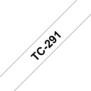 Brother TC-291, Noir sur blanc, TC, Japon, 5 année, Brother, P-touch PT8E, PT500, PT2000, PT3000, PT5000