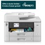 Brother MFC-J5740DW, Jet d'encre, Impression couleur, 1200 x 4800 DPI, A3, Impression directe, Blanc