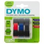 Dymo Ruban de Marquage 3D Authentique | 9 mm x 3 m | RougeNoir et Bleu | autocollantes | Lot de 3 Étiquettes de marquage en vinyle, Belgique, 3 m, 3 pièce, 89 mm, 105 mm, 50 mm