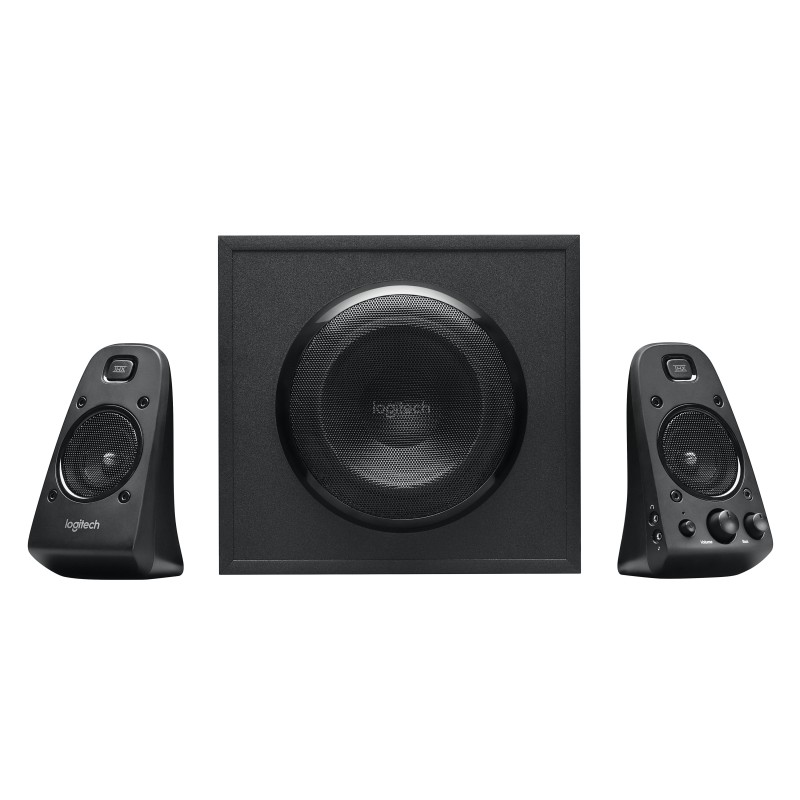Logitech Z623, 2.1 canaux, 200 W, Universel, Noir, 400 W, Rotatif