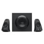 Logitech Z623, 2.1 canaux, 200 W, Universel, Noir, 400 W, Rotatif