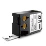 Dymo XTL Cassette d'étiquettes multi usage en vinyle 24 mm x 7 m Noir sur Blanc, Noir sur blanc, Noir, Transfert thermique, Vinyl, Belgique, -40 - 60 C