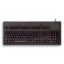 Cherry G80-3000, Taille réelle 100 %, Avec fil, USB, QWERTZ, Noir