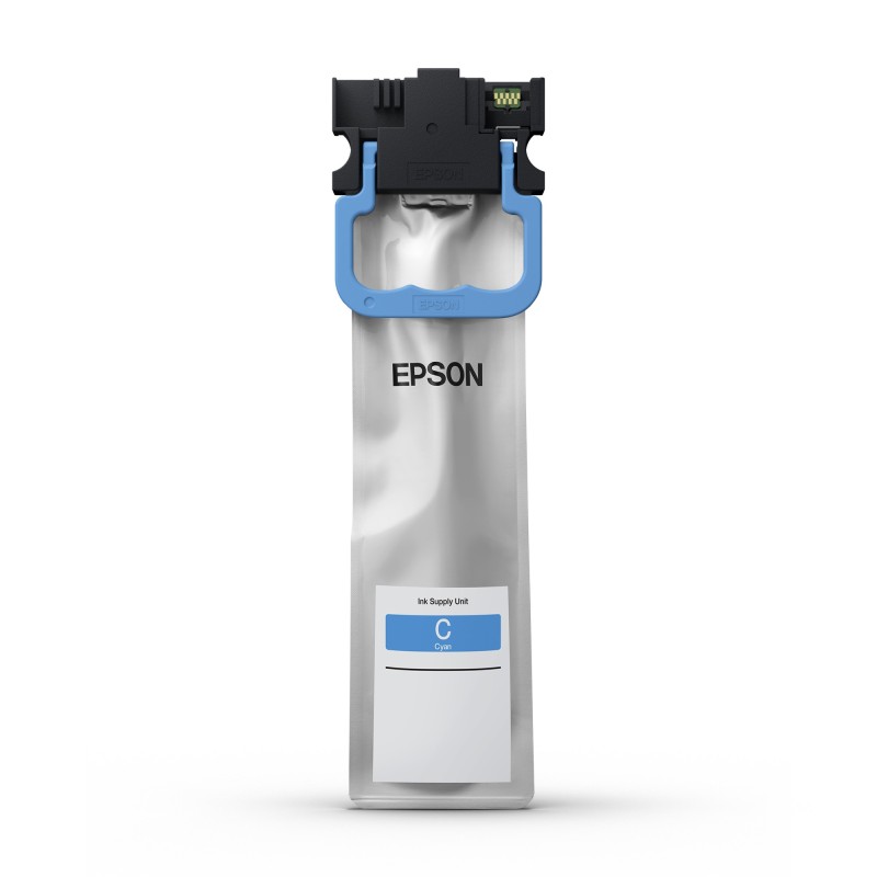 Epson WorkForce Pro WF-C529R C579R Cyan XL Ink Supply Unit, Rendement élevé , Cyan, 1 pièce