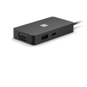 Microsoft 1E4-00002, Noir, HDMI, RJ-45, USB 3.2 Gen 1 3.1 Gen 1 Type-C, USB 3.2 Gen 2 3.1 Gen 2 Type-A, VGA, 99,2 g