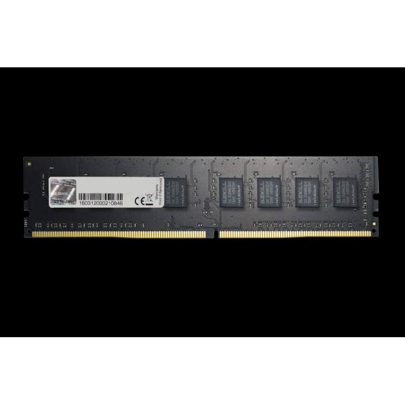 G.Skill F4-2400C17S-4GNT, 4 Go, 1 x 4 Go, DDR4, 2400 MHz, 288-pin DIMM, Noir