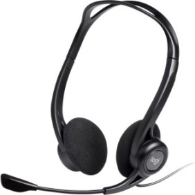 Logitech 960 USB, Avec fil, 100 - 1000 Hz, AppelsMusique, 120 g, Casque, Noir
