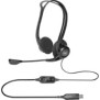 Logitech 960 USB, Avec fil, 100 - 1000 Hz, AppelsMusique, 120 g, Casque, Noir