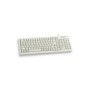 Cherry XS , Taille réelle 100 %, Avec fil, USB, QWERTZ, Gris