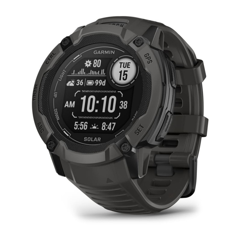 Garmin Instinct 2X Solar, 2,79 cm 1.1", MIP, Écran tactile, GPS , 67 g