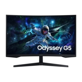 Samsung S32CG554EU, 81,3 cm 32", 2560 x 1440 pixels, Wide Quad HD, LED, 1 ms, Noir