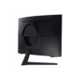 Samsung S32CG554EU, 81,3 cm 32", 2560 x 1440 pixels, Wide Quad HD, LED, 1 ms, Noir