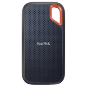SanDisk Extreme Portable, 8 To, USB Type-C, 3.2 Gen 2 3.1 Gen 2, 1050 Mos, 10 Gbits, Noir