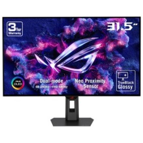 ASUS ROG Strix XG32UCWMG, 80 cm 31.5", 3840 x 2160 pixels, 4K Ultra HD, OLED, 0,03 ms, Noir