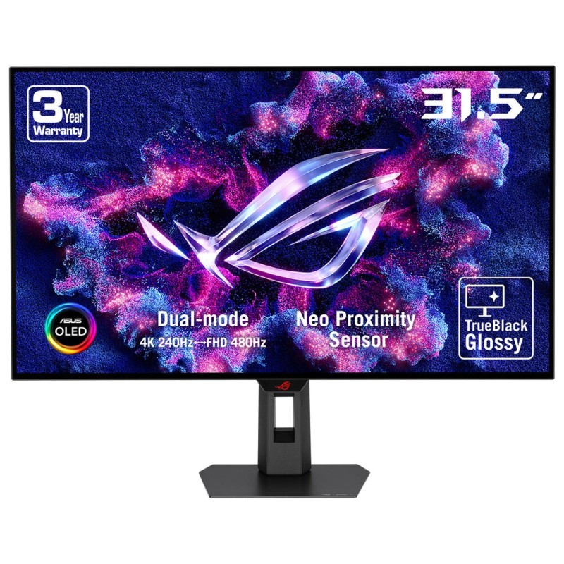 ASUS ROG Strix XG32UCWMG, 80 cm 31.5", 3840 x 2160 pixels, 4K Ultra HD, OLED, 0,03 ms, Noir