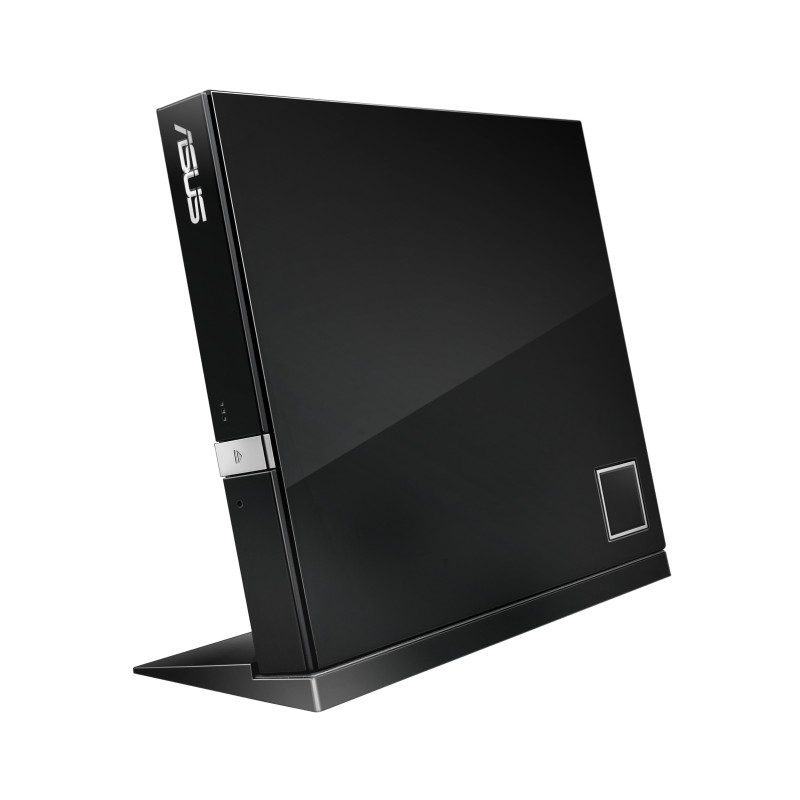 ASUS SBC-06D2X-U, Noir, Plateau, VerticaleHorizontale, Ordinateur portable, Blu-Ray DVD Combo, USB 2.0