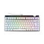 ASUS ROG Falchion Ace 75 HE WHT, Avec fil, USB, Magnetic-mechanical key switch, QWERTZ, LED RGB, Blanc