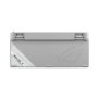 ASUS ROG Falchion Ace 75 HE WHT, Avec fil, USB, Magnetic-mechanical key switch, QWERTZ, LED RGB, Blanc