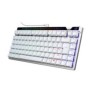 ASUS ROG Falchion Ace 75 HE WHT, Avec fil, USB, Magnetic-mechanical key switch, QWERTZ, LED RGB, Blanc